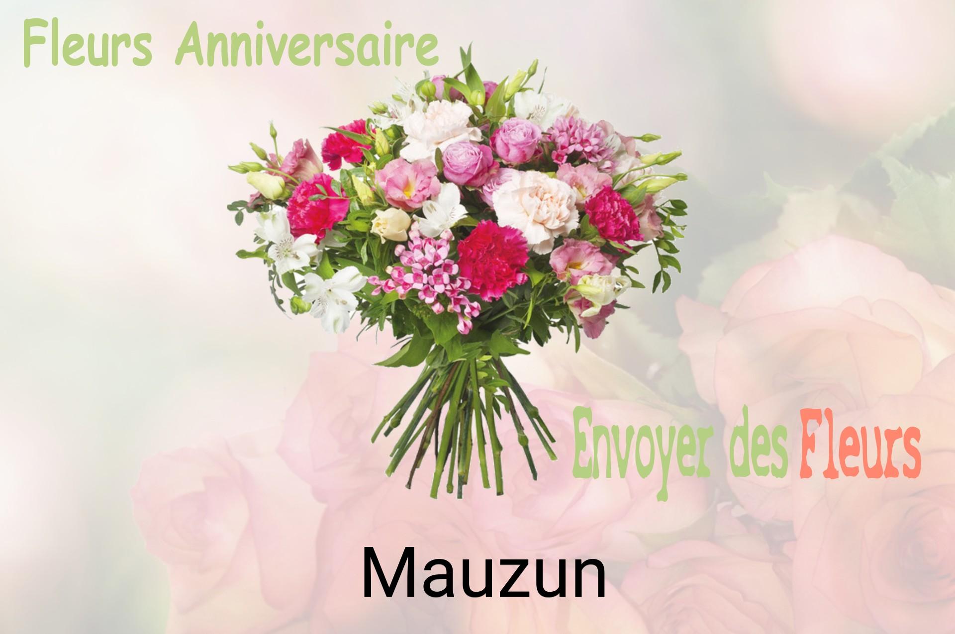 Bouquet de fleurs d’anniversaire livré à Mauzun