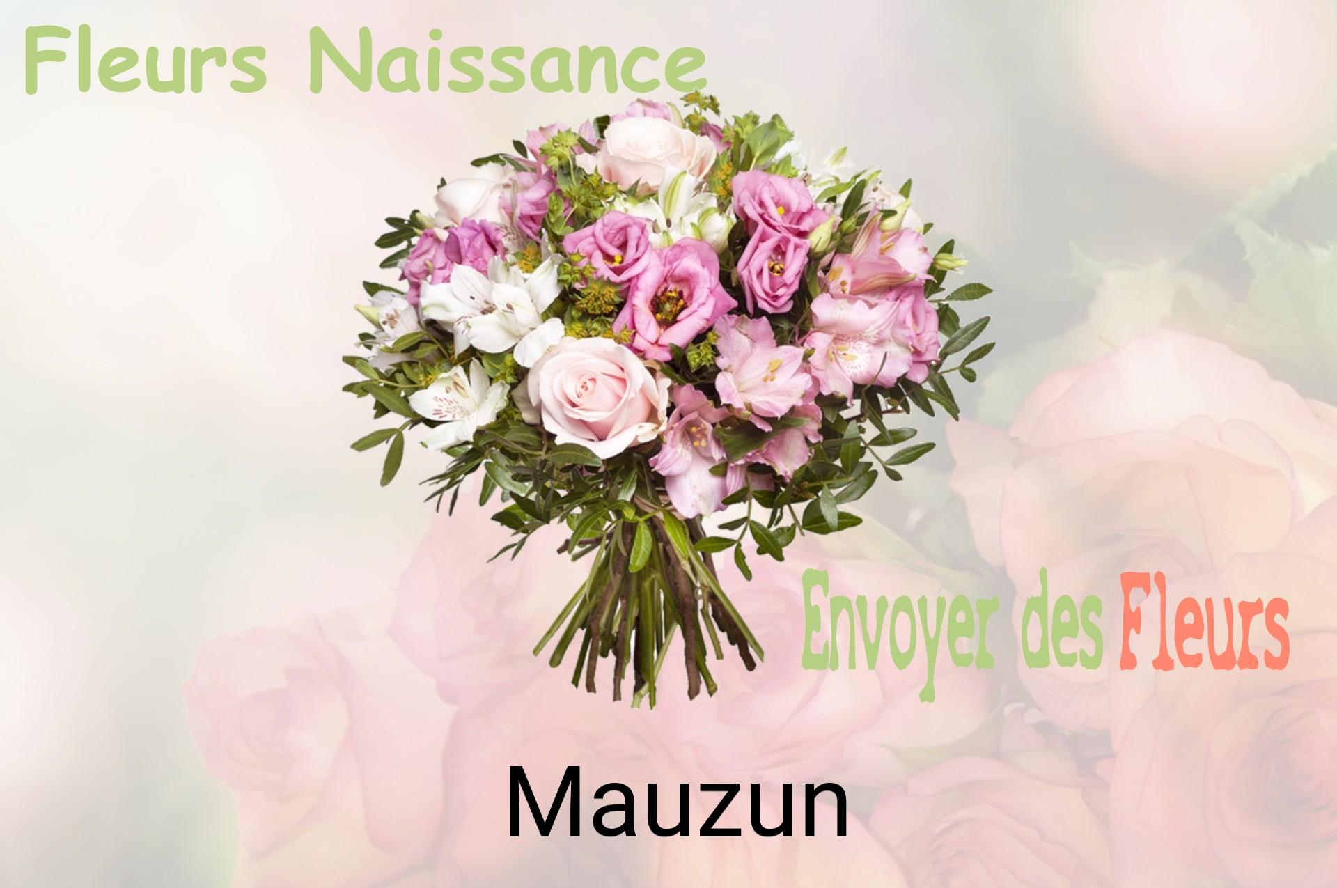Bouquet de fleurs de naissance livré à Mauzun